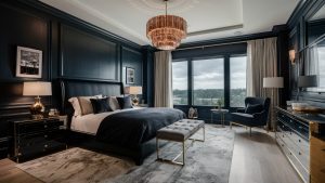 Dark Bedroom Ideas for Contemporary Elegance