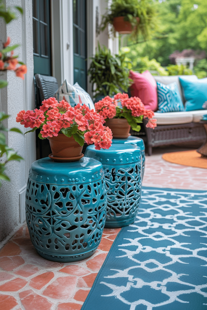 Decorative Garden Stools
