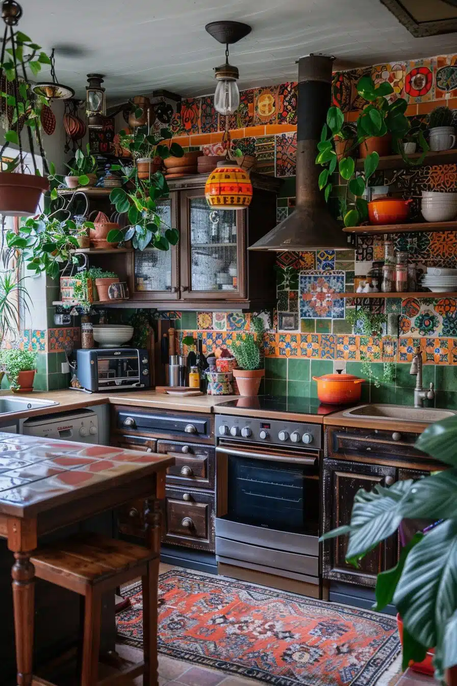 Boho Kitchen Idea 7