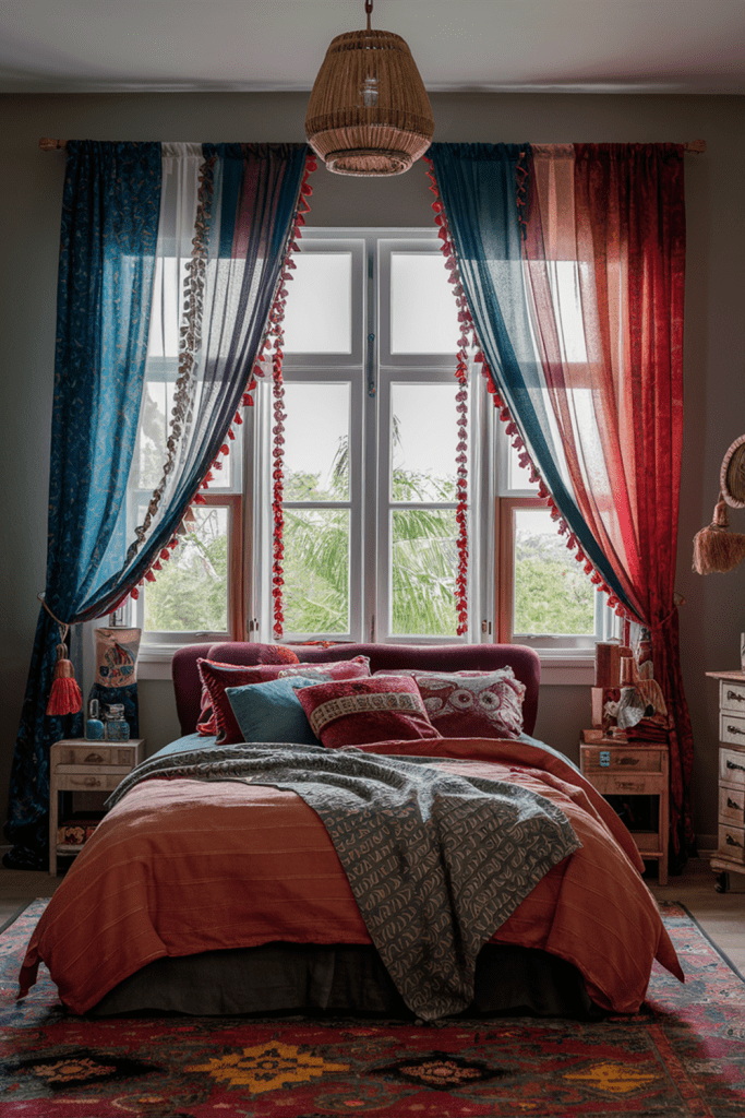 Eclectic Window Treatments