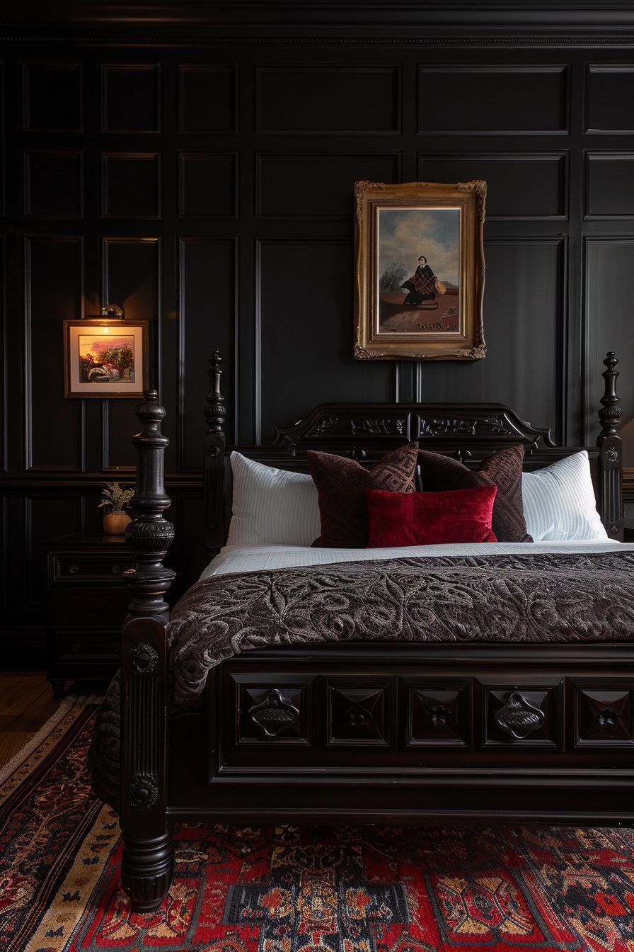 29 Dark Cozy Bedroom Ideas For Ultimate Relaxation - Courtneys World