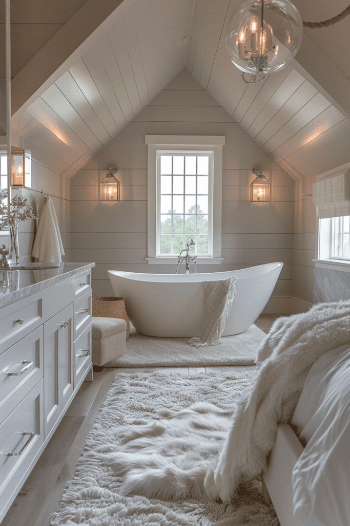 Elegant Attic Ensuite