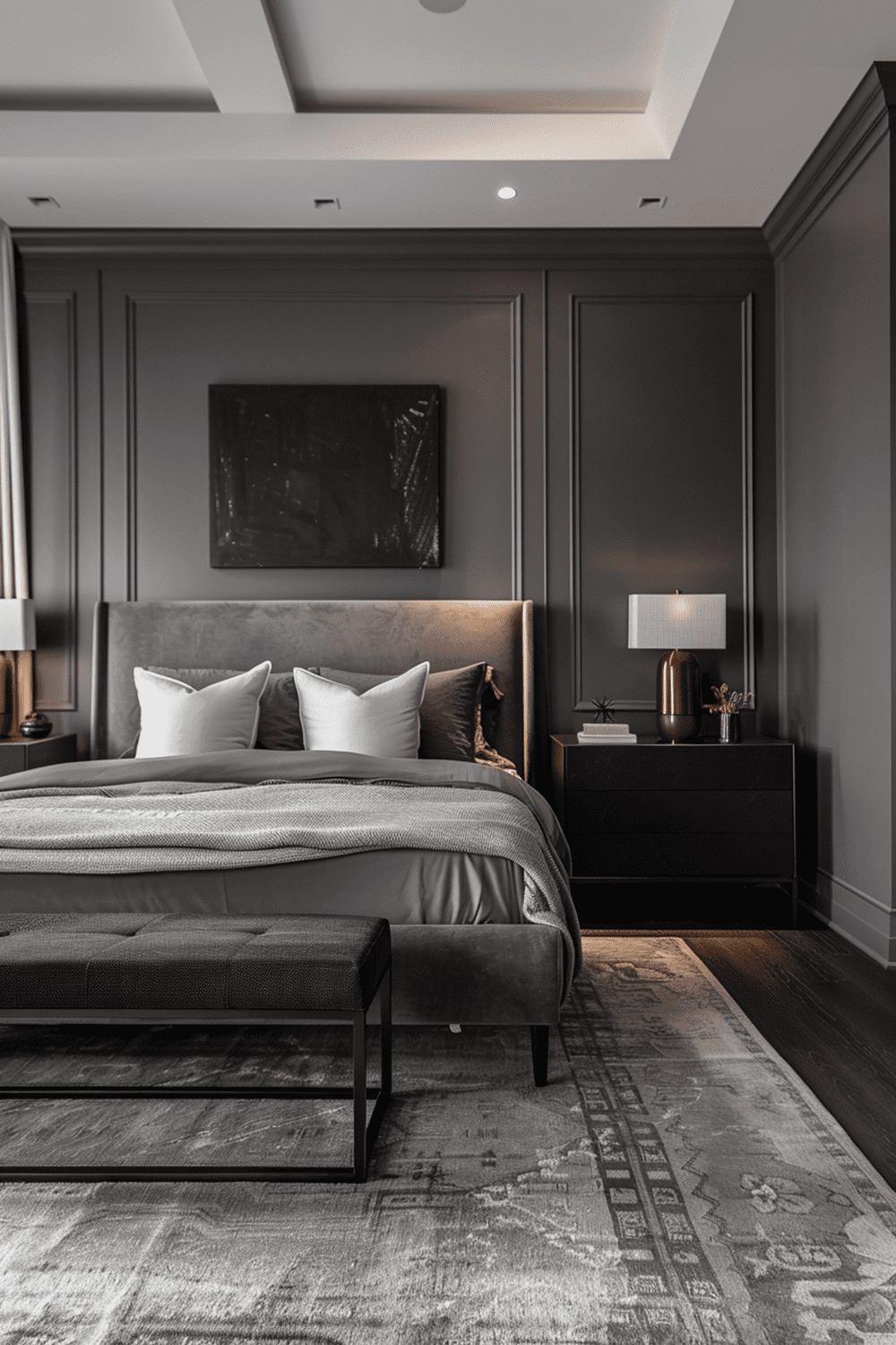 29 Dark Bedroom Ideas For Contemporary Elegance - Courtneys World