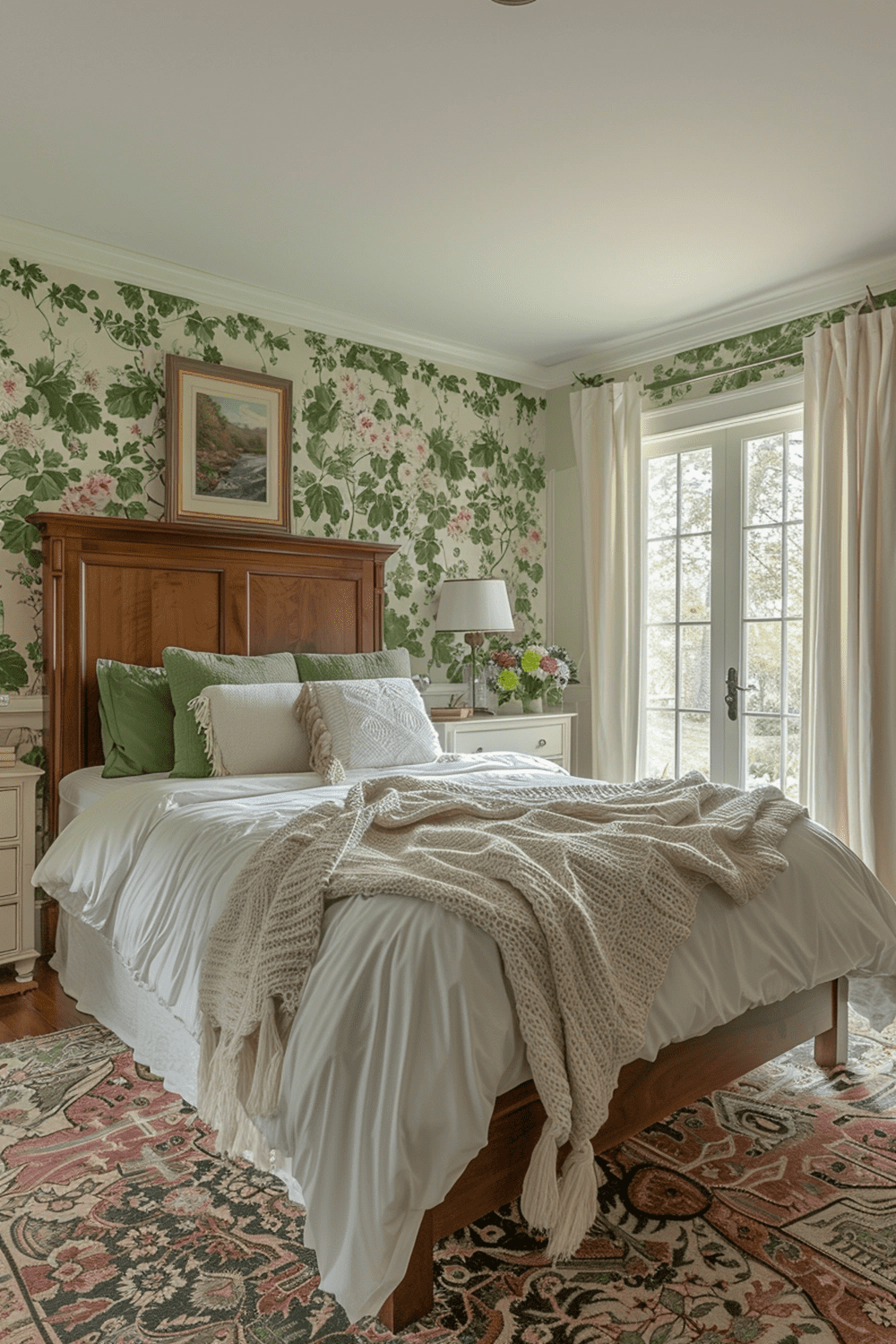 29 Cottage Bedroom Wallpaper Ideas - Courtneys World