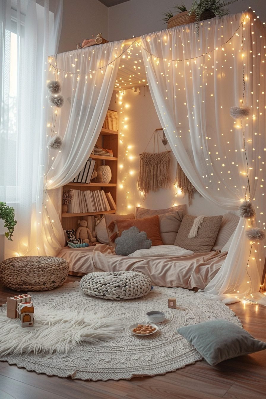 29 Boho Playroom Ideas - Courtneys World