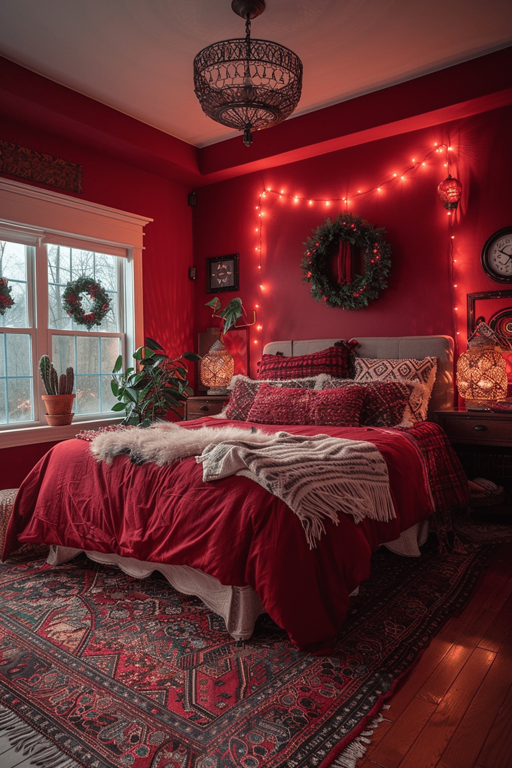 29 Red Boho Bedroom Ideas - Courtneys World
