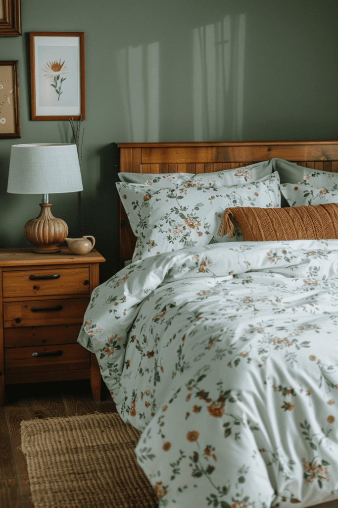 Floral and Sage Duvet Covers