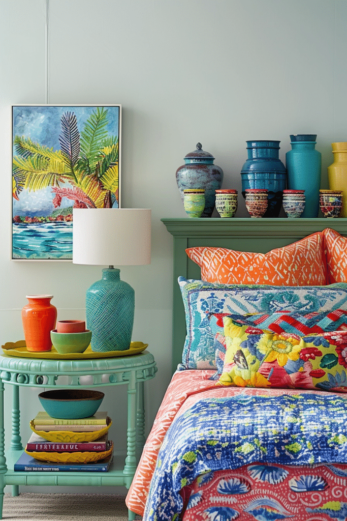 Handmade Colorful Pottery