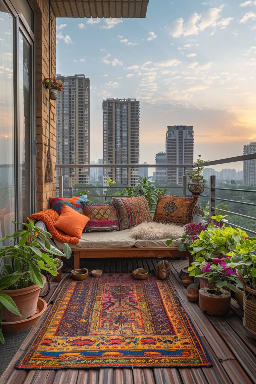 29 Boho Balcony Vibes - Courtneys World