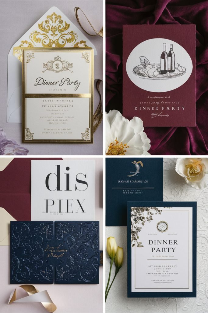 Dinner Party invitations
