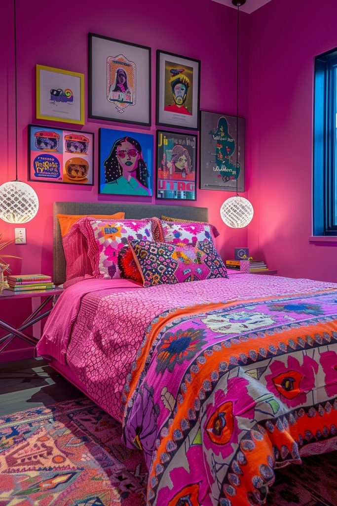 Hot Pink Teen Dream Bedroom