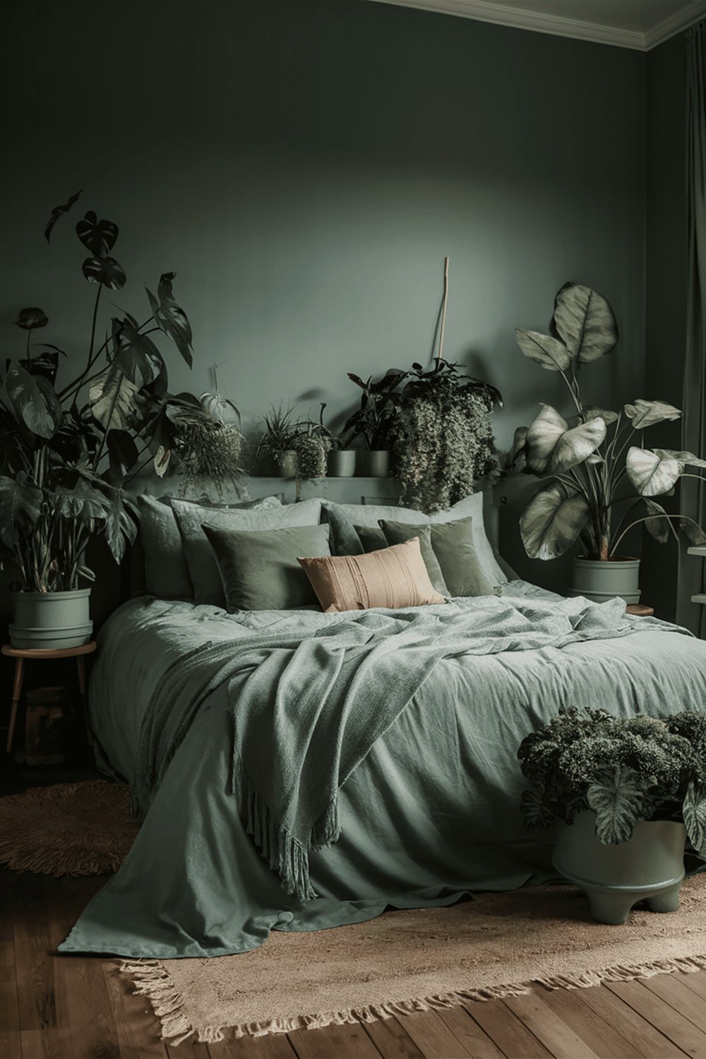 29 Sage Green Boho Bedroom Ideas - Courtneys World