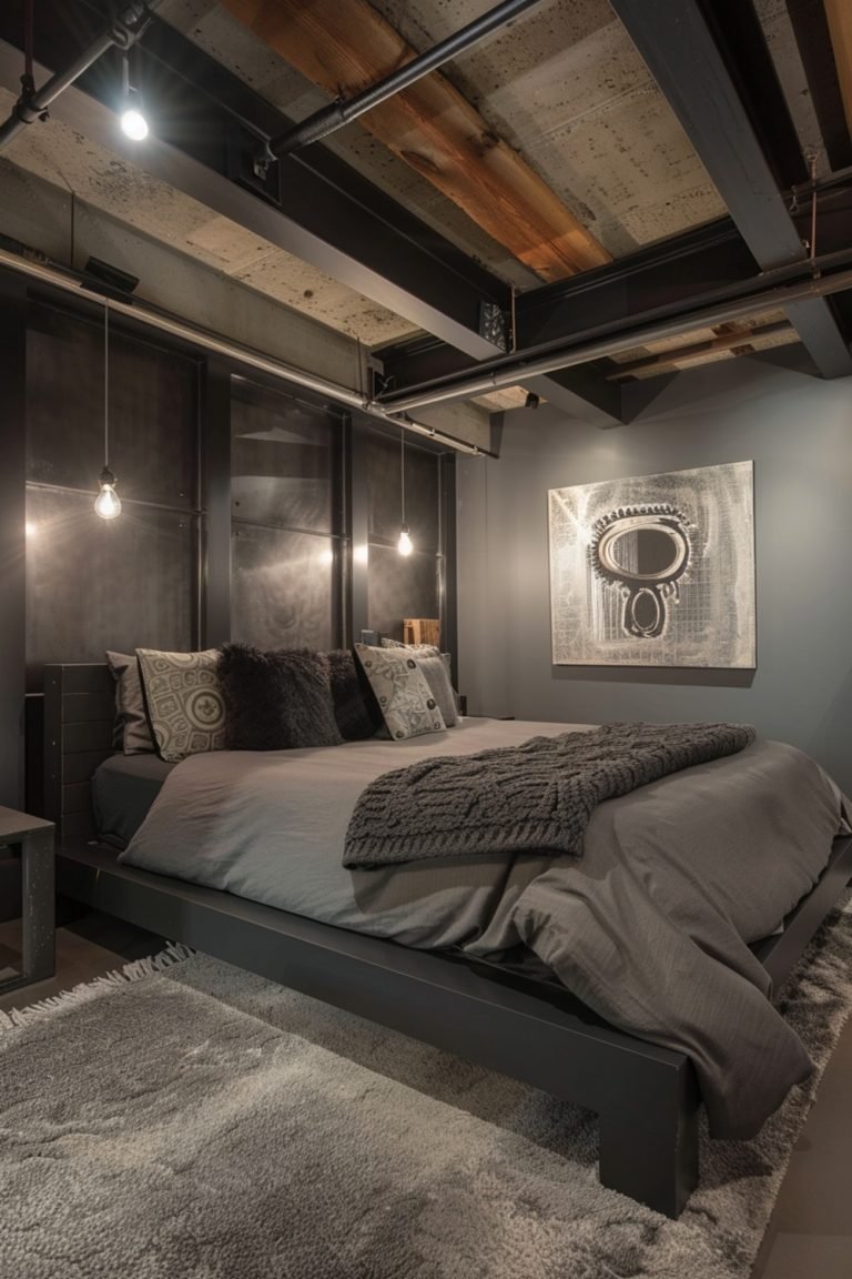 Image showcasing 29 Dark Bedroom Ideas For Contemporary Elegance - Courtneys World