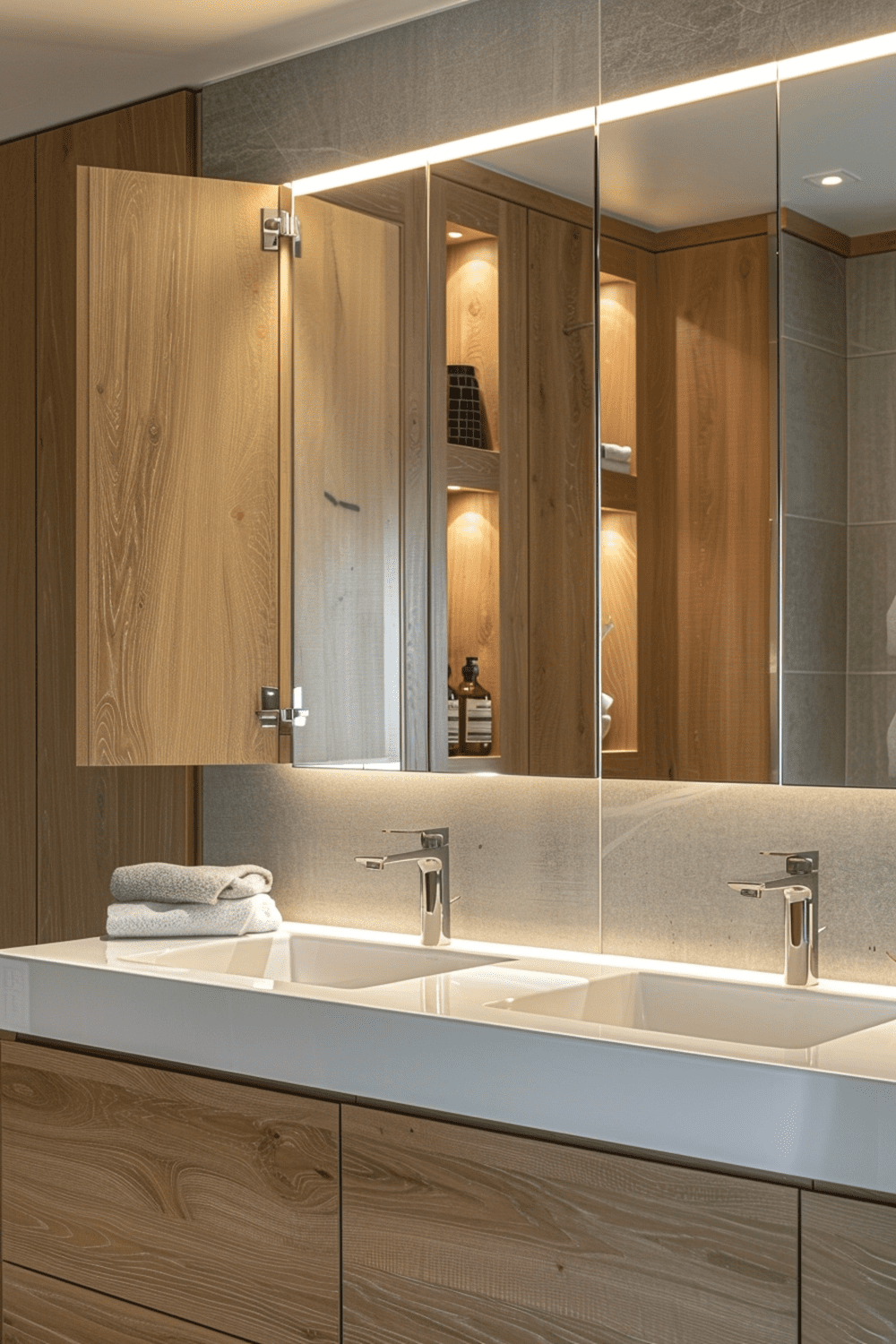 29 Modern Bathroom Mirror Ideas - Courtneys World