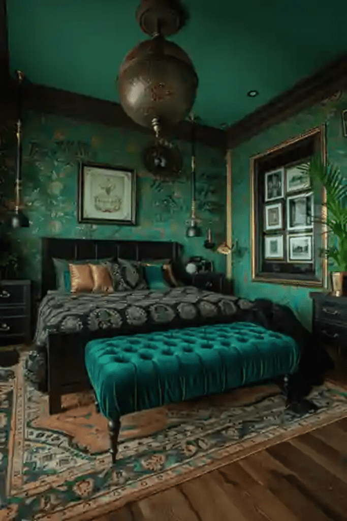 Jazz Age Jewel: Vibrant Emerald Vibes
