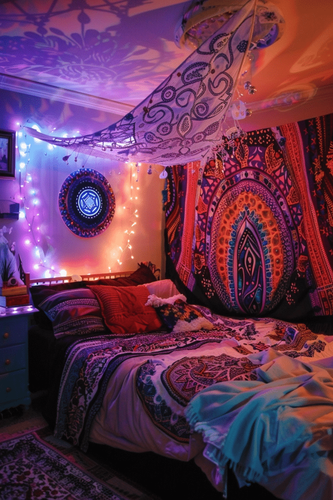 Kaleidoscopic Ceiling Hangings