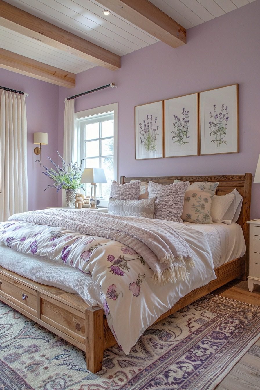 29 Purple Bedrooms To Infuse Your Space With Royal Elegance - Courtneys ...