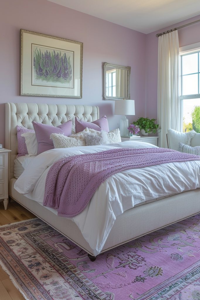 Lavender Luxury Bedroom
