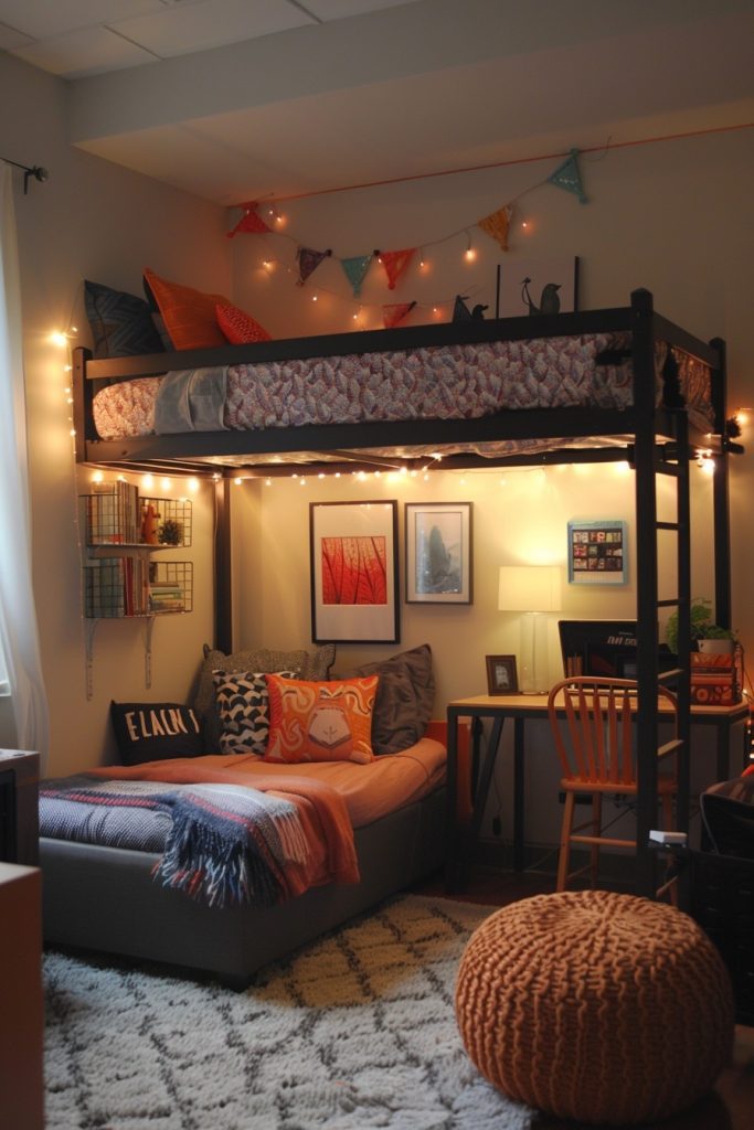 Loft Bed Layouts for Extra Space