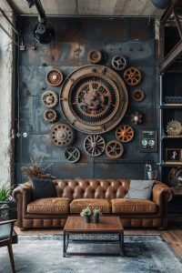 29 Industrial Living Room Ideas - Courtneys World