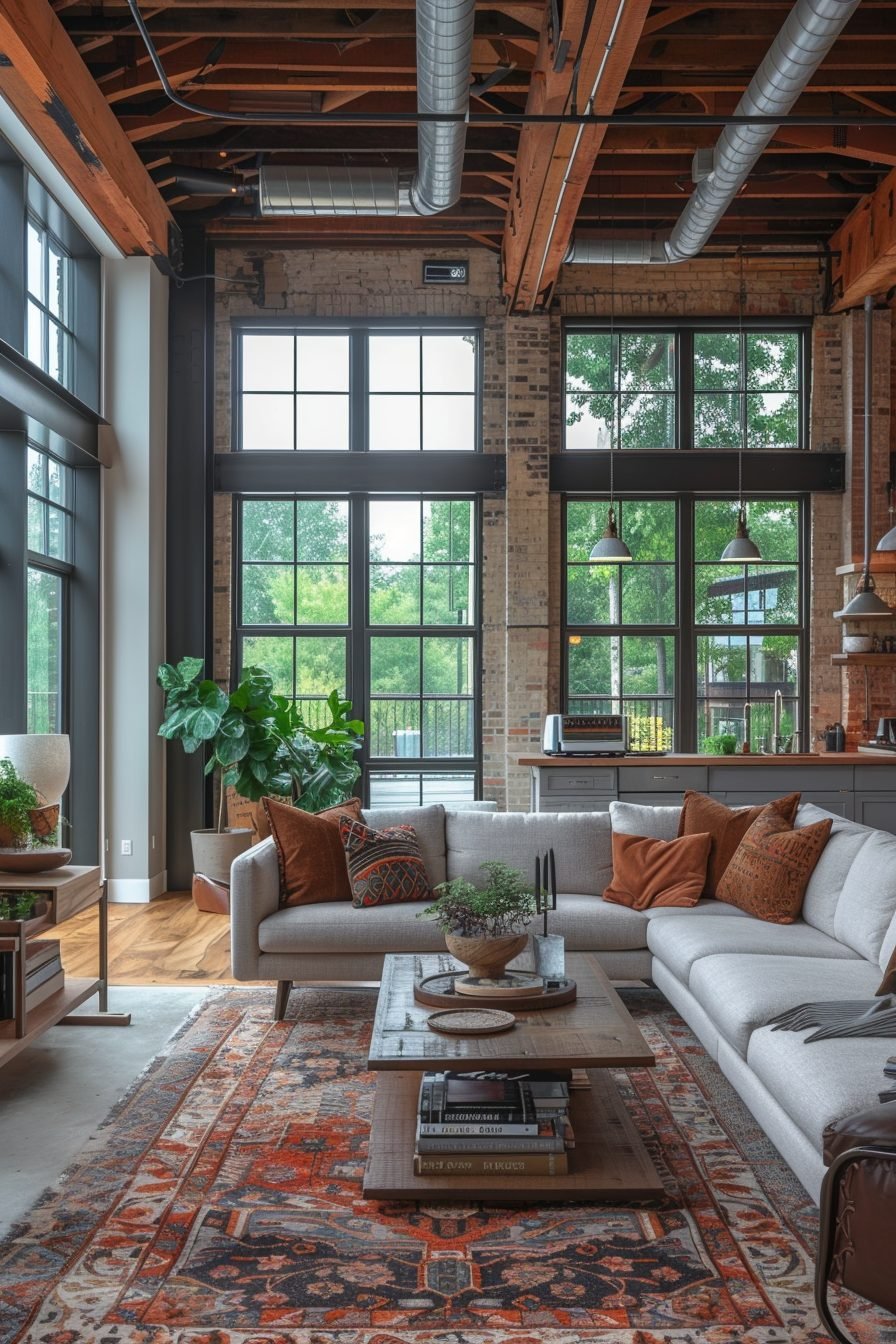 29 Industrial Living Room Ideas - Courtneys World