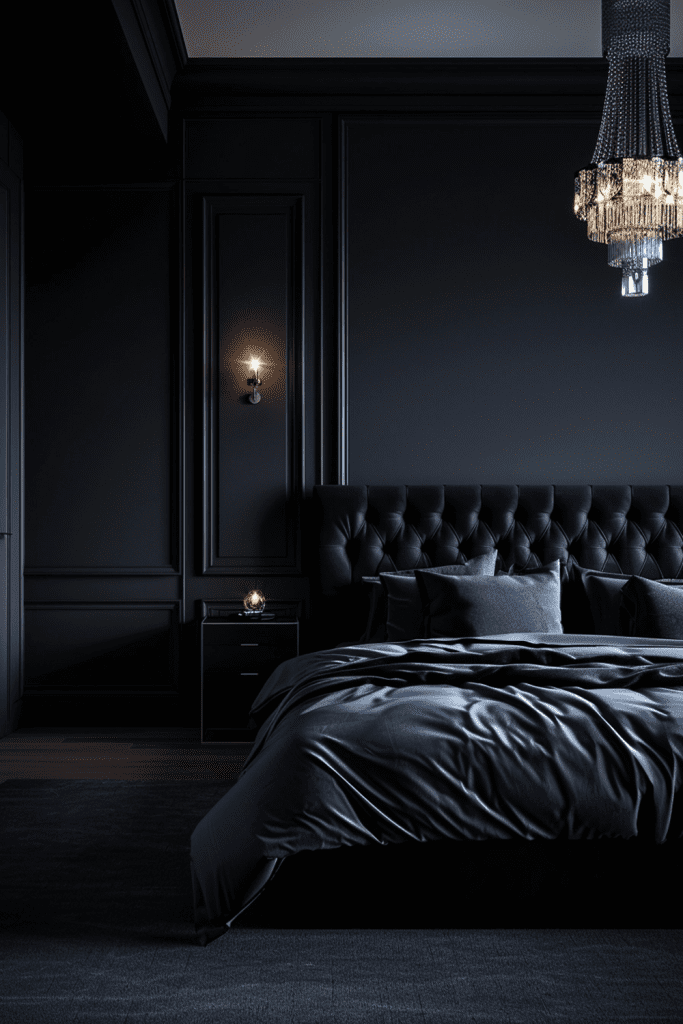 Midnight Black Wall Ensembles