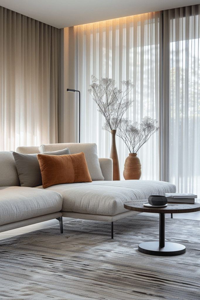 Modular Sofas with Natural Fabrics