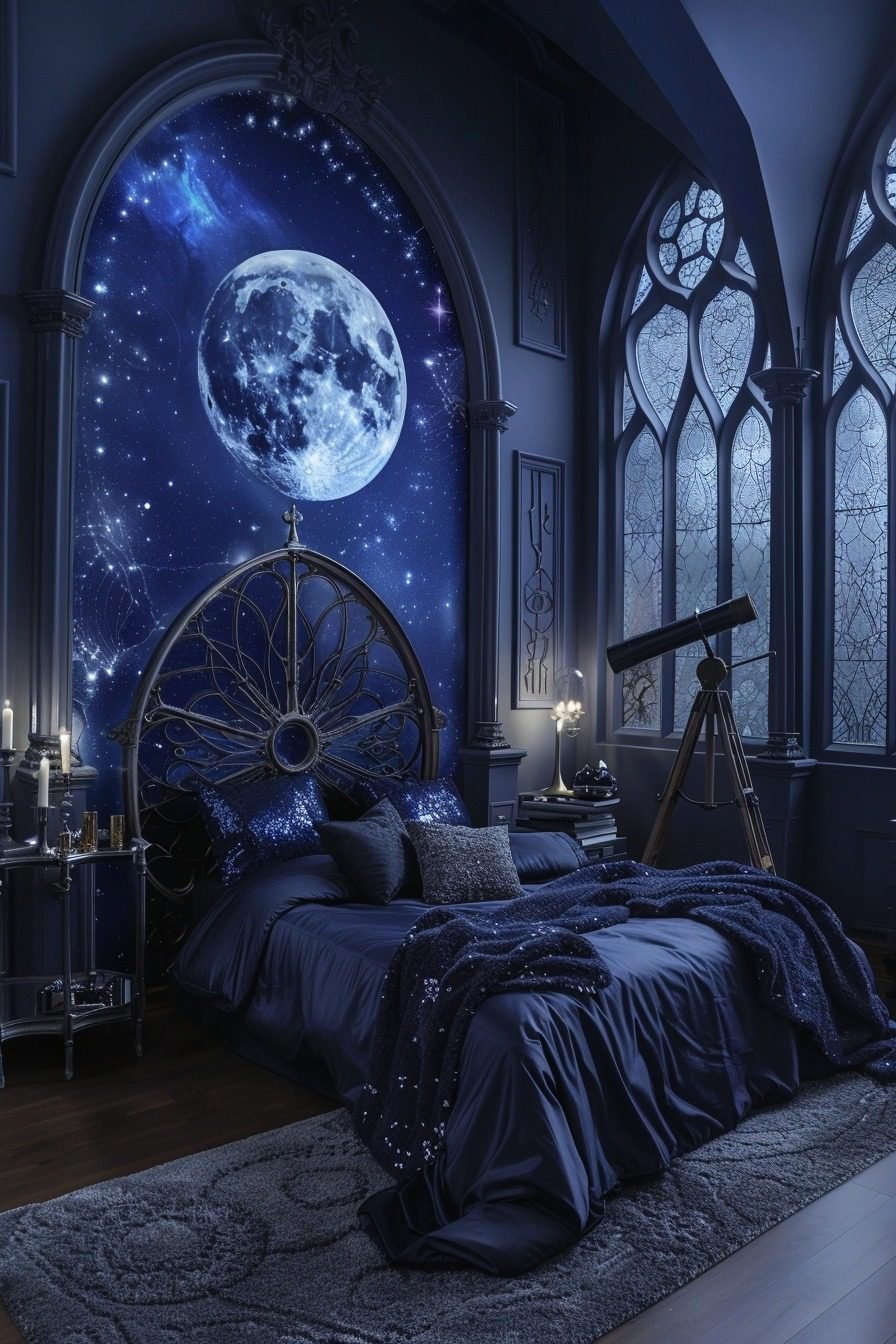 29 Goth Bedroom Ideas To Create A Mysterious And Enchanting Space - Courtneys World