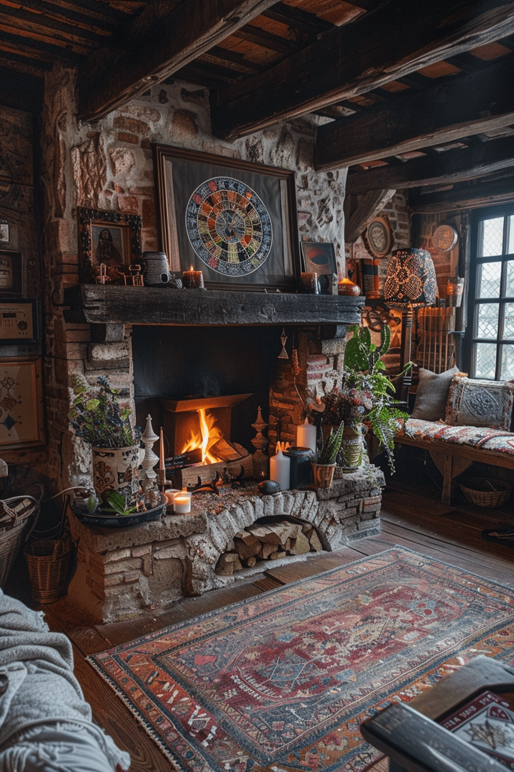 29 Boho Bedroom With Fireplace Ideas - Courtneys World