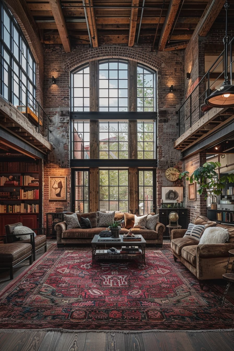 29 Industrial Living Room Ideas - Courtneys World