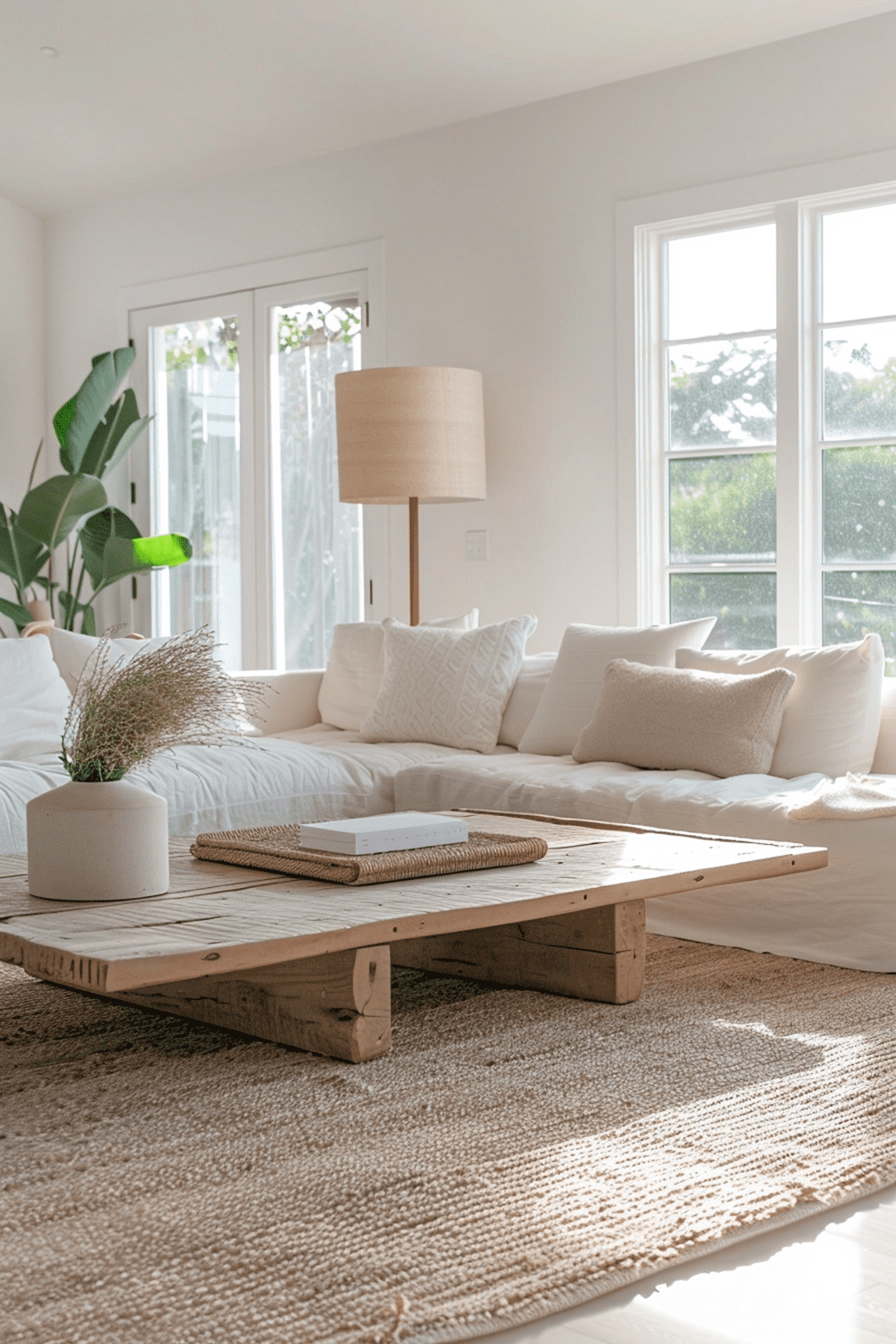 Beautiful view of Retro Minimalist Furniture With Natural Materials