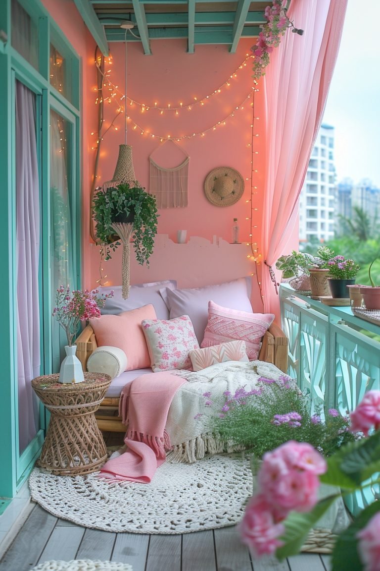 29 Boho Balcony Vibes - Courtneys World