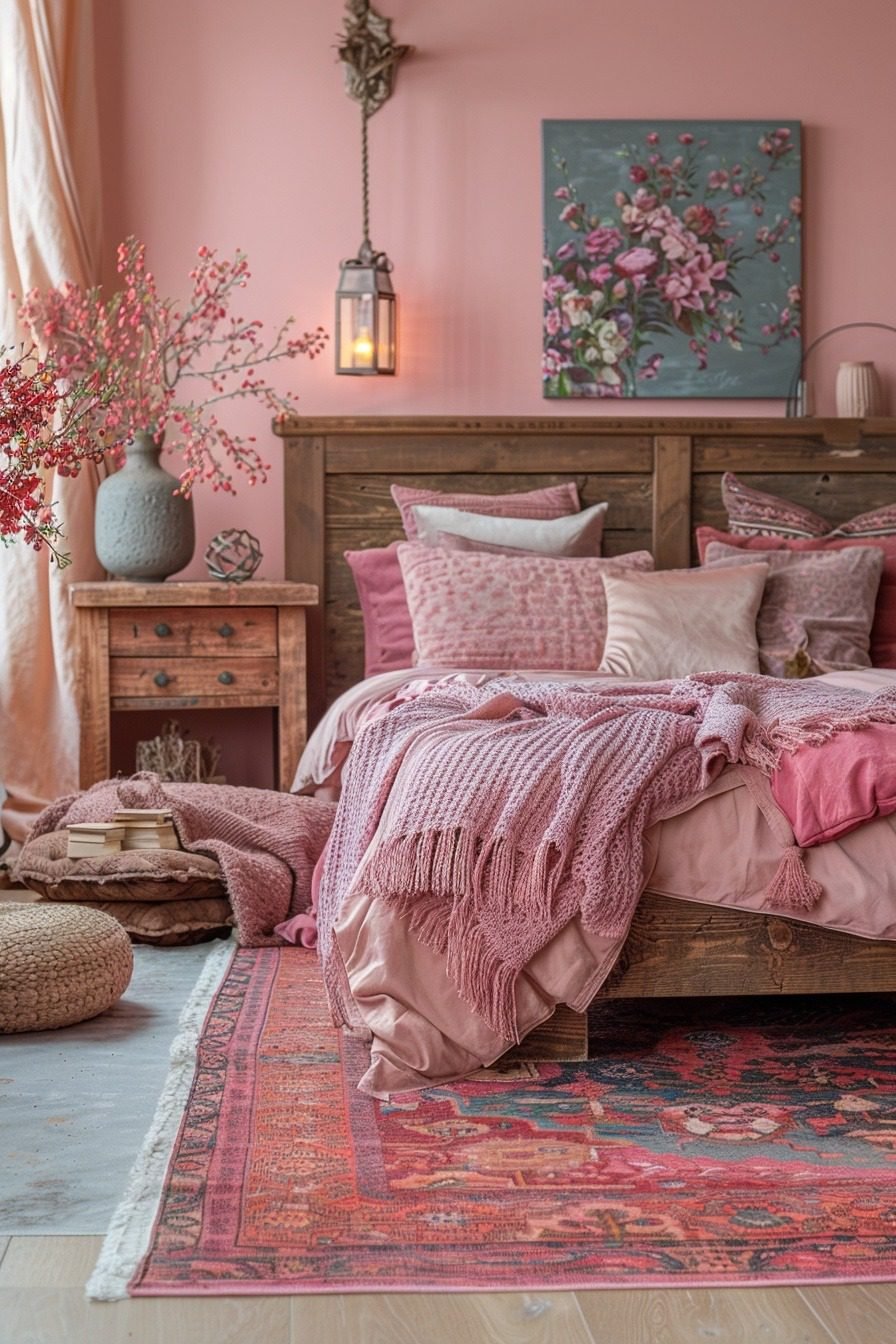 29 Dreamy Pink Bedroom Ideas For A Chic And Cozy Space - Courtneys World