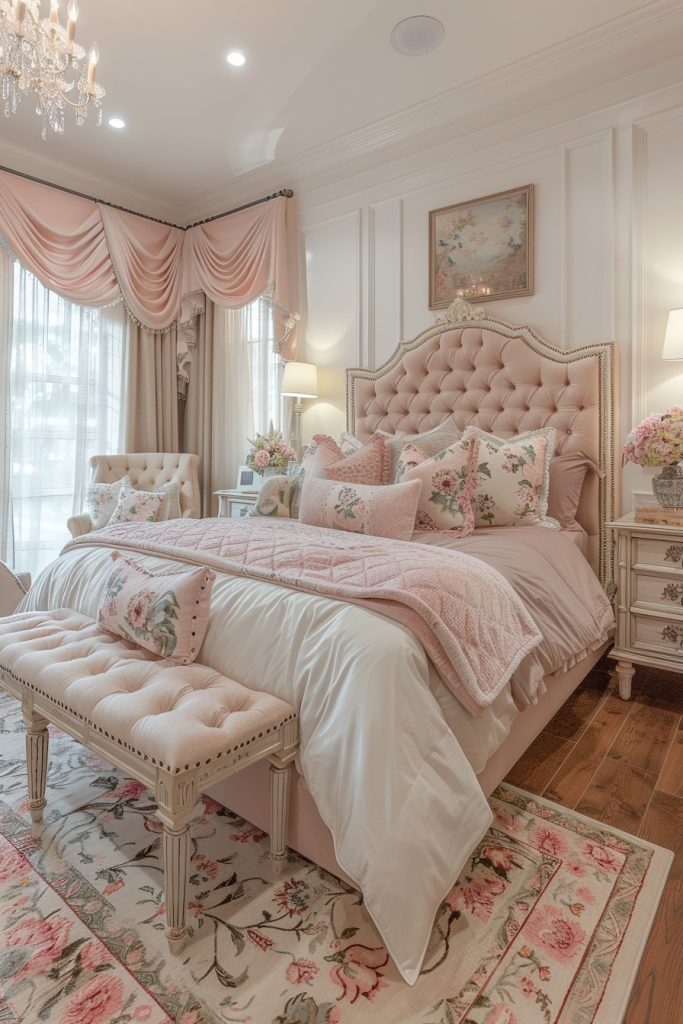 Pink and Cream Classic French Style