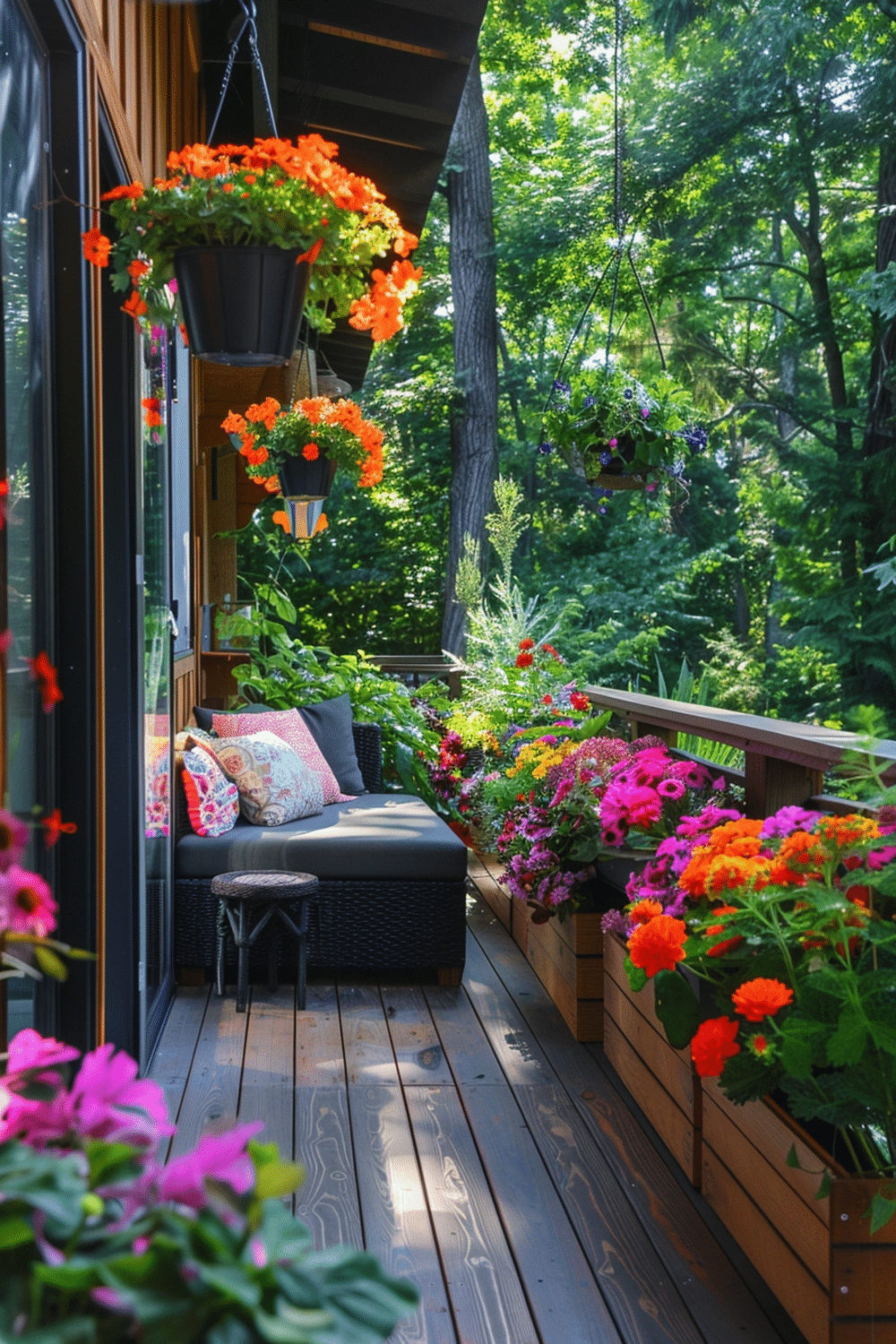 29 Small Deck Furniture Ideas - Courtneys World