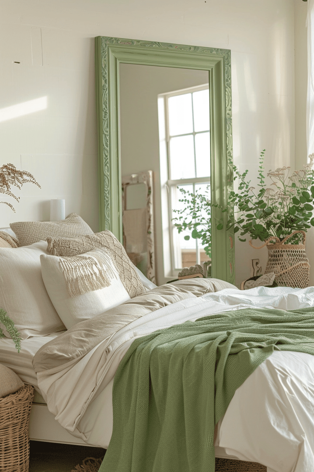 29 Sage Green Boho Bedroom Ideas Courtneys World