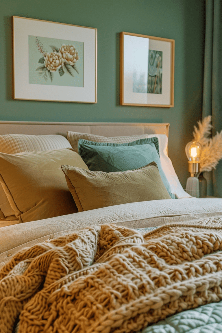 29 Sage Green Boho Bedroom Ideas - Courtneys World