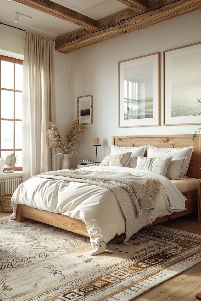 29 Chic Bedroom Ideas For A Stylish Sanctuary - Courtneys World - Danish Simplicity Bedroom