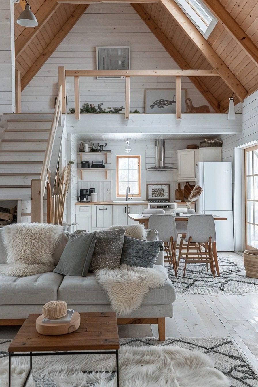 29 Small Cabin Interior Ideas For Cozy And Stylish Living - Courtneys World