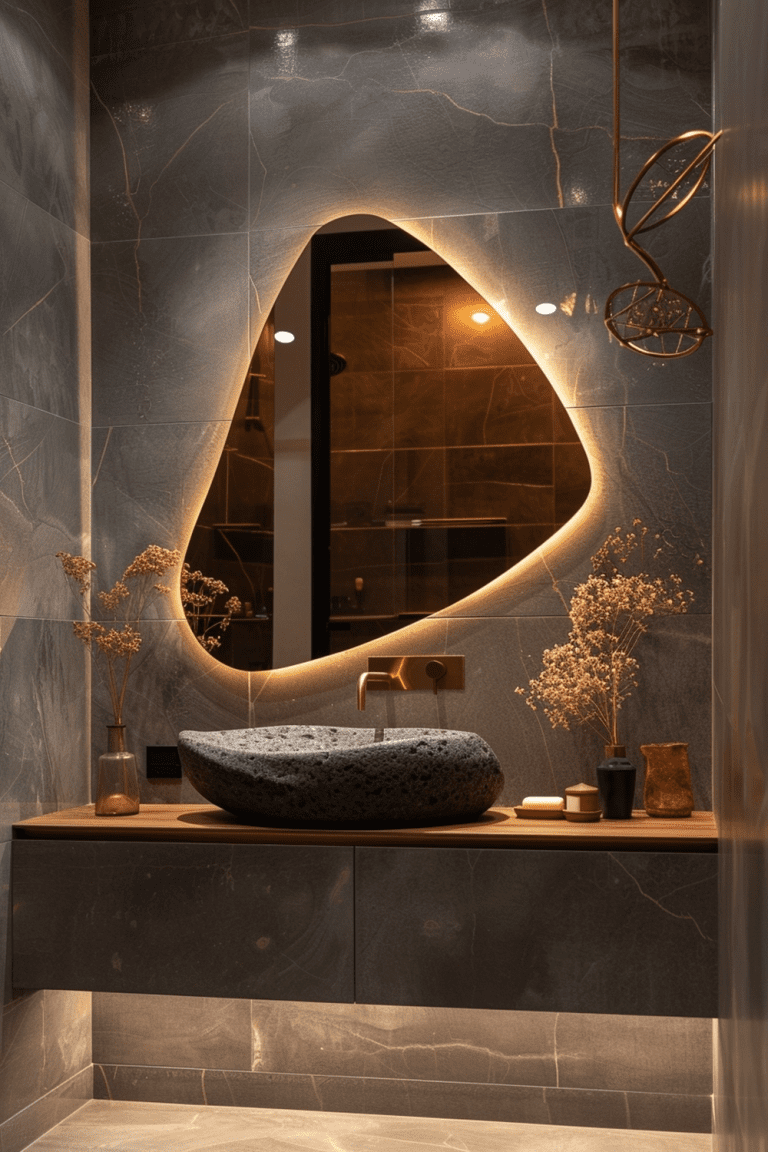 29 Modern Bathroom Mirror Ideas Courtneys World