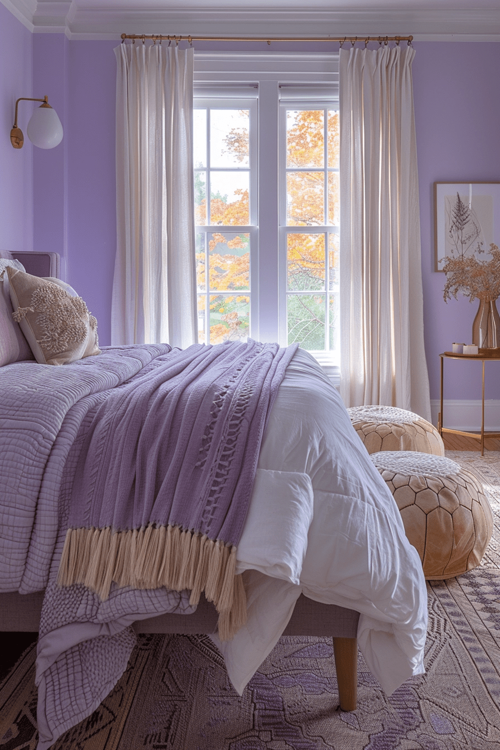 29 Lavender Boho Bedroom Ideas - Courtneys World