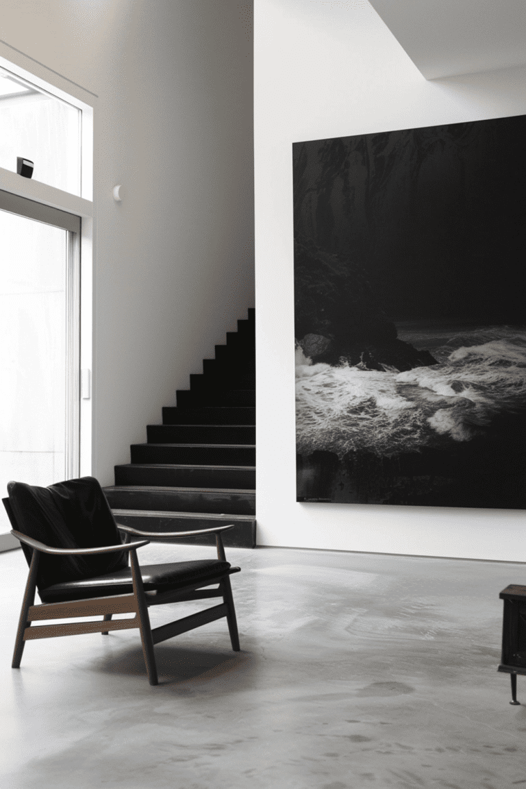 29 Minimalist Wall Decor Inspiration Ideas - Courtneys World - Modern Minimalist Focal Wall Decor