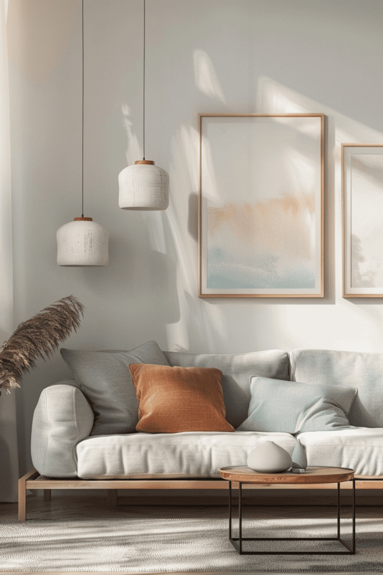 View of 29 Minimalist Wall Decor Inspiration Above Your Couch - Courtneys World