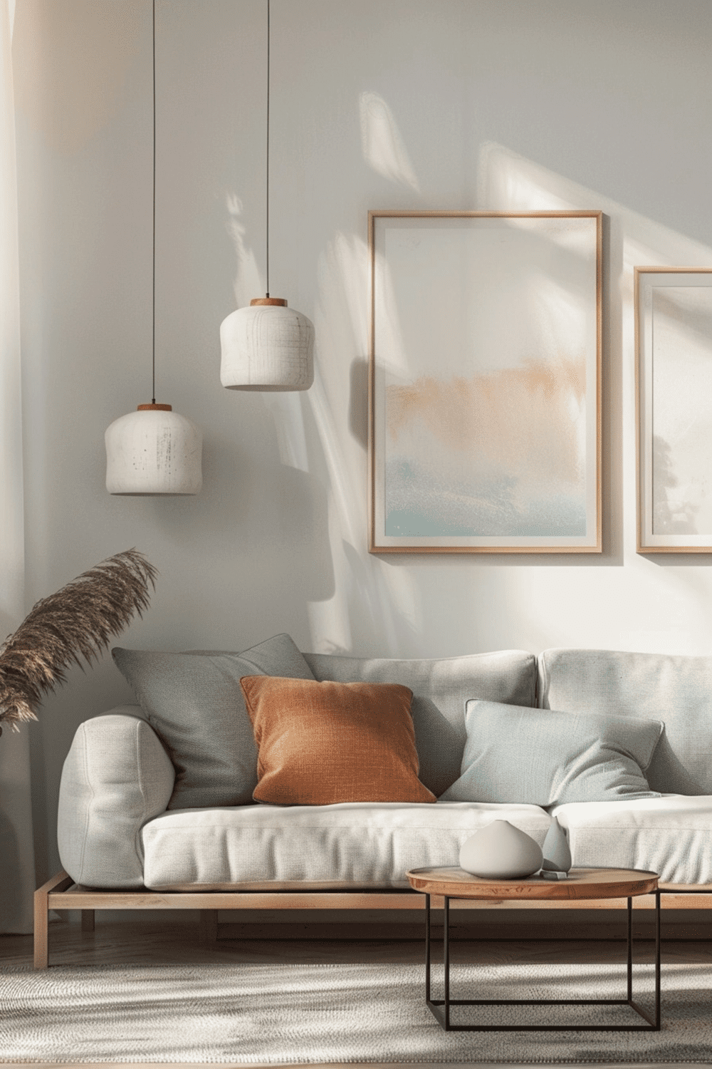 29 Minimalist Wall Decor Inspiration Above Your Couch - Courtneys World