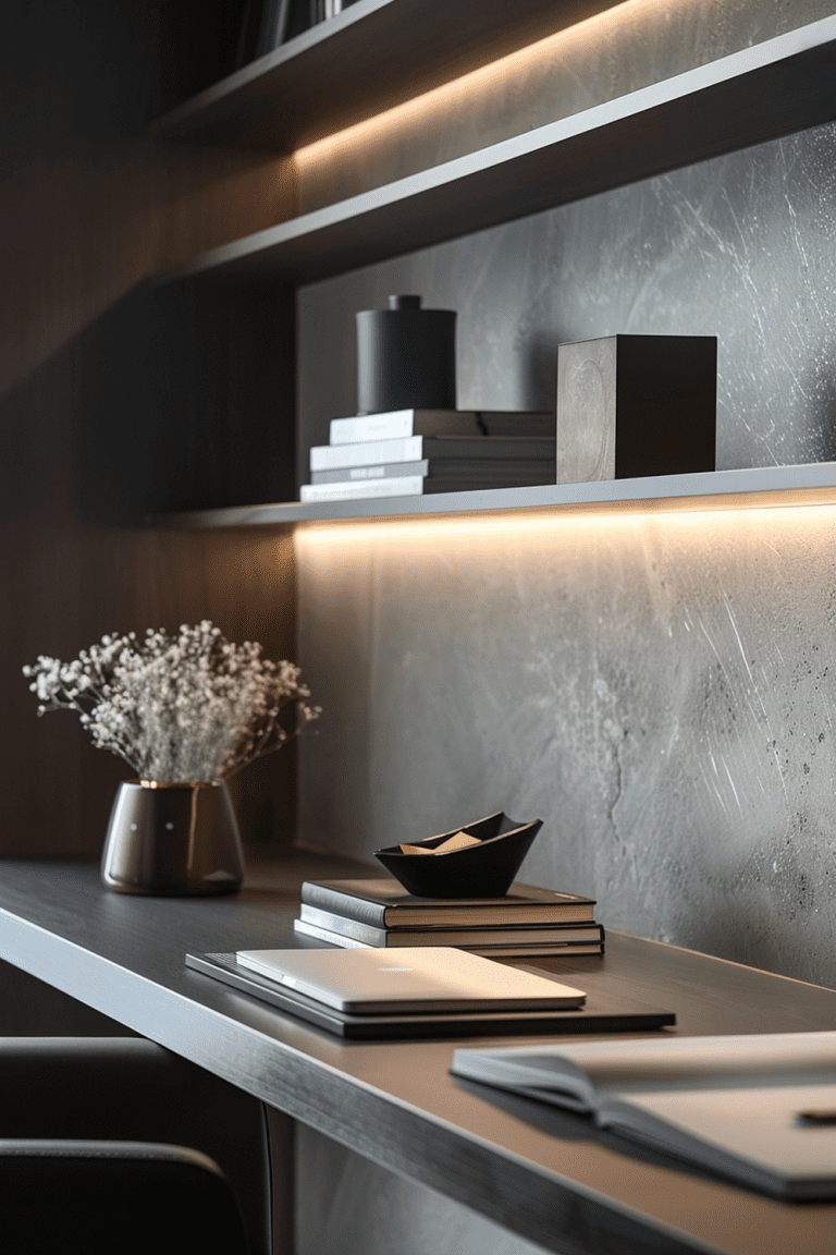 29 Minimalist Wall Decor Inspiration Ideas - Courtneys World - Minimalist Storage Wall Decor