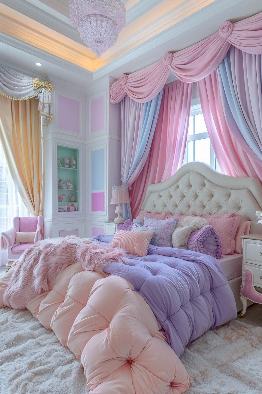 29 Rainbow Bedroom Ideas Kids Will Love - Courtneys World