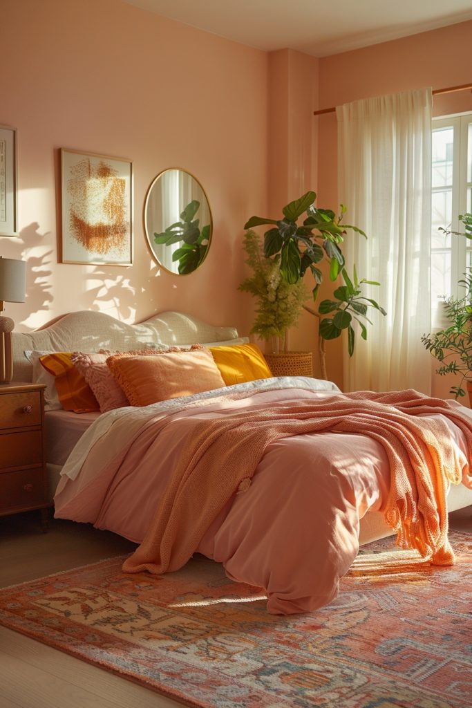 Sunset Blush Bedroom