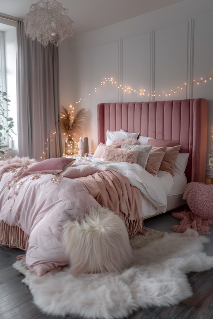 The Pink Retreat boho bedroom