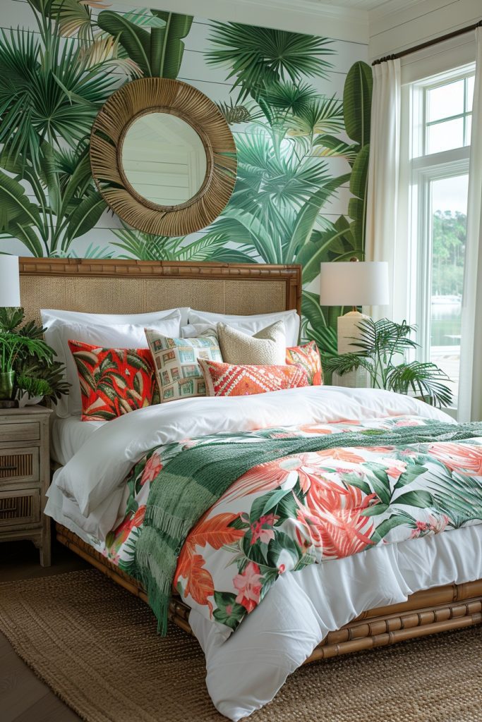 Tropical Escape Bedroom