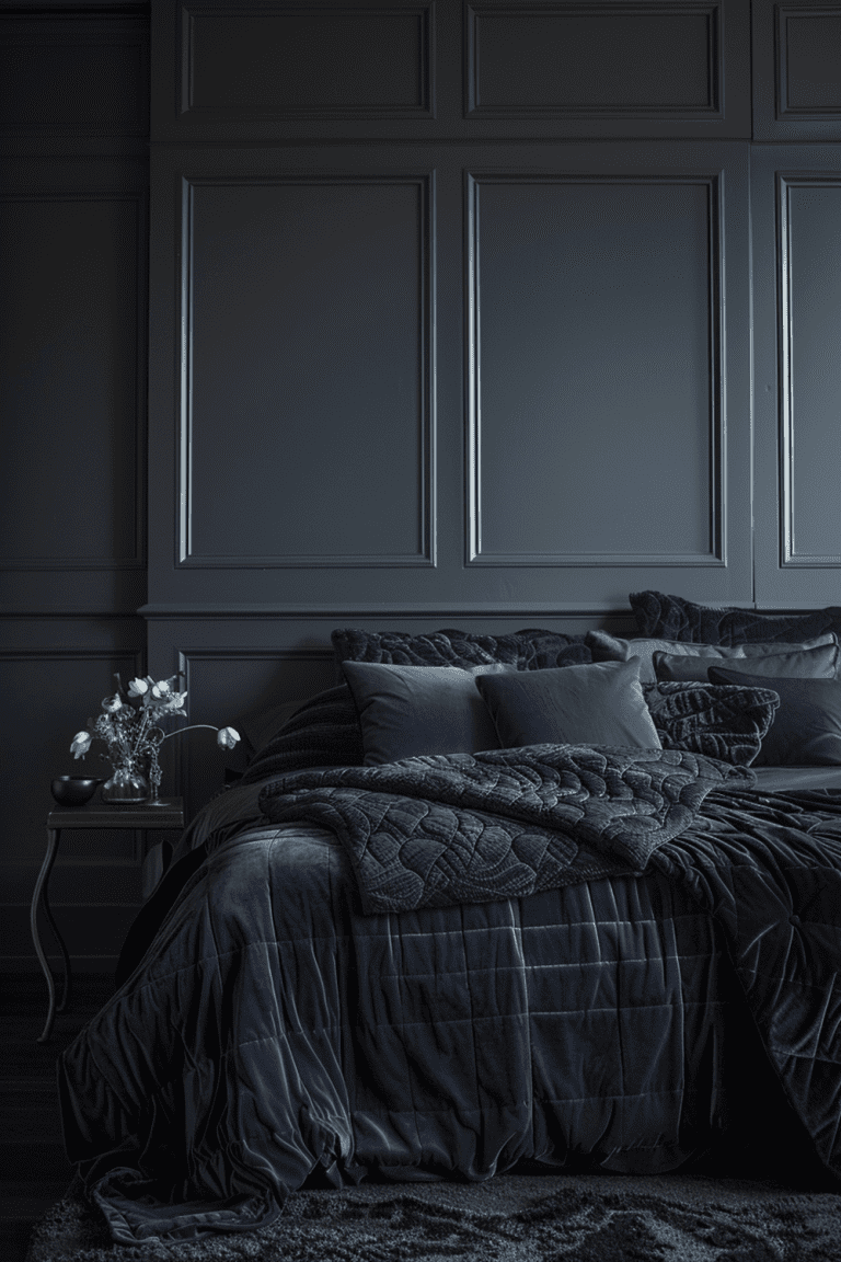 29 Dark Bedroom Aesthetic Ideas For Serenity - Courtneys World